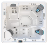 HotSpring Highlife Envoy | 2.31m x 2.36m x 0.97mH | Seats 5 - The Spa Shop